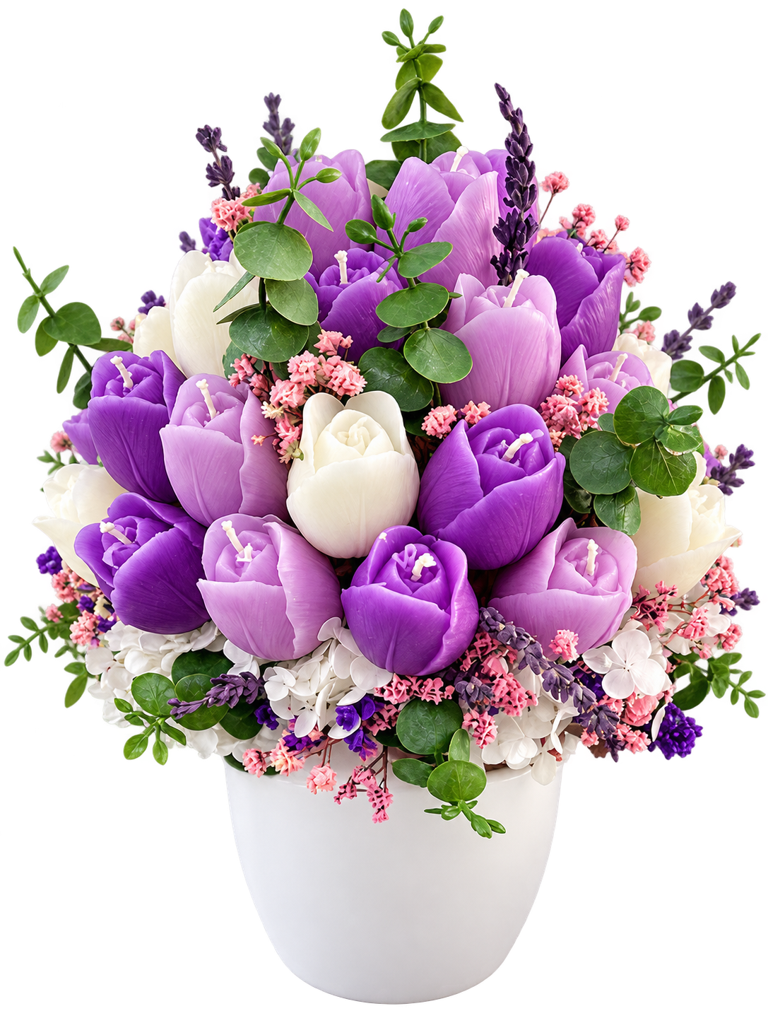 Lavender Tulip Bloom