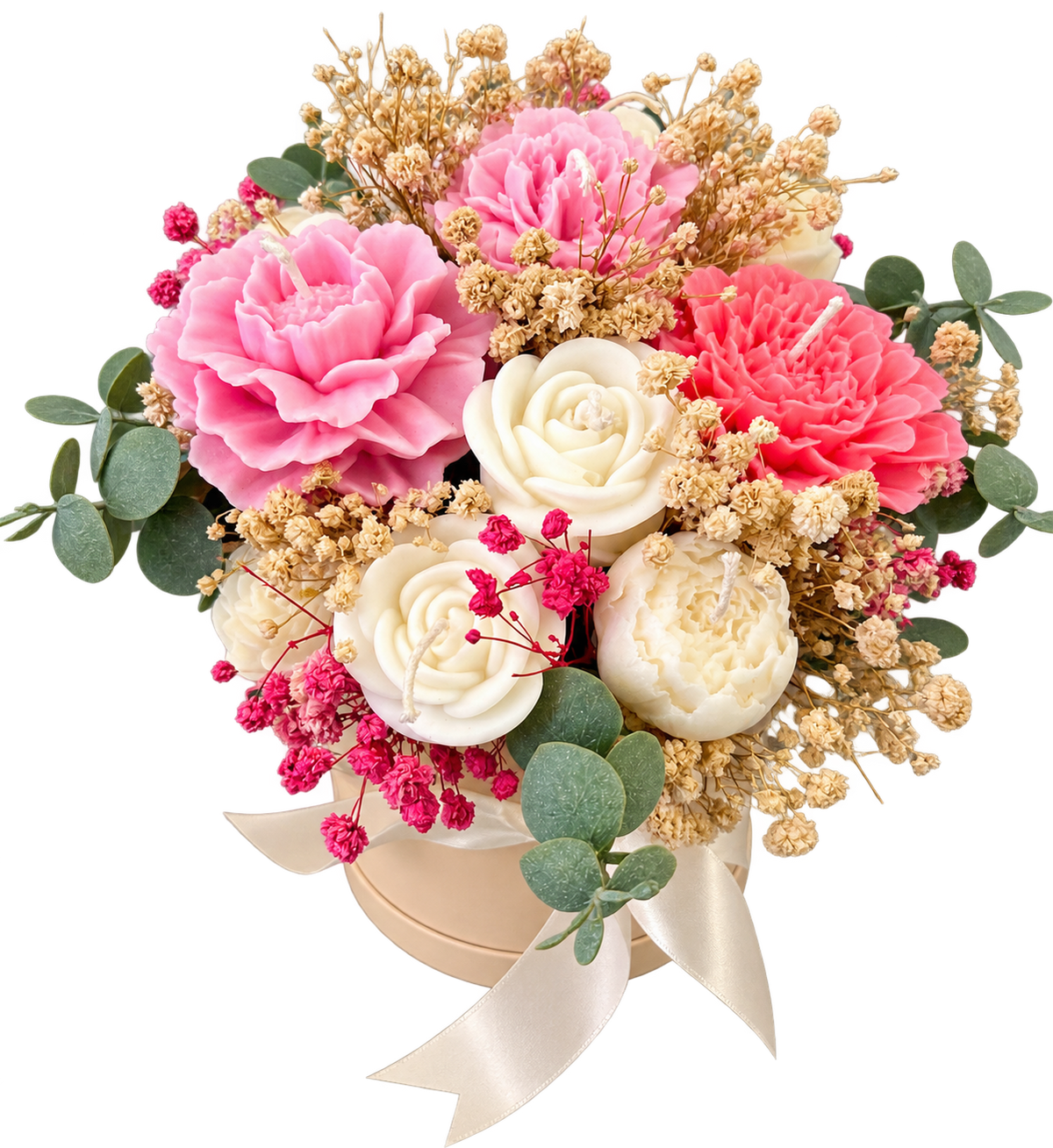 Pink Carnation Charm