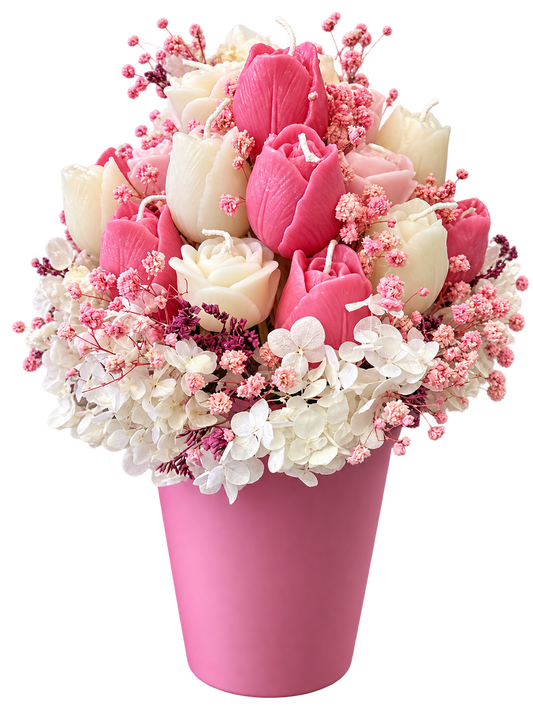 Pink Tulip Bliss